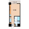 5floor 1Rの間取り