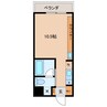 5floor 1Rの間取り