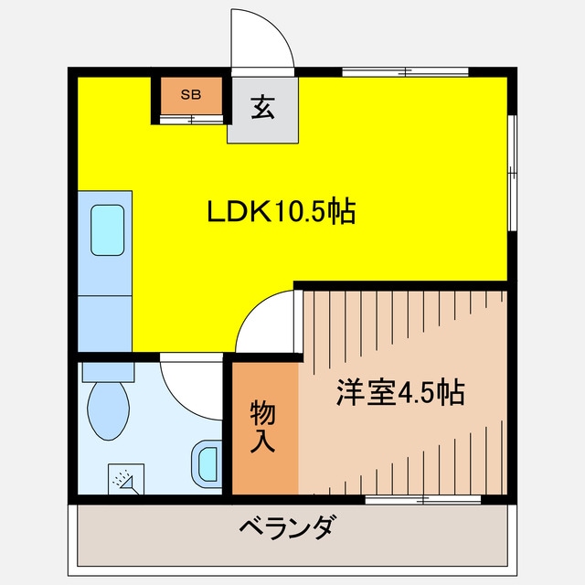 間取り図 栄アパート