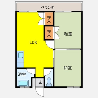 間取図 しまぶくろマンション