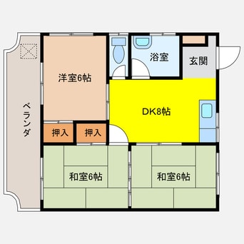 間取図 平成アパート
