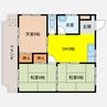 平成アパート 3DKの間取り