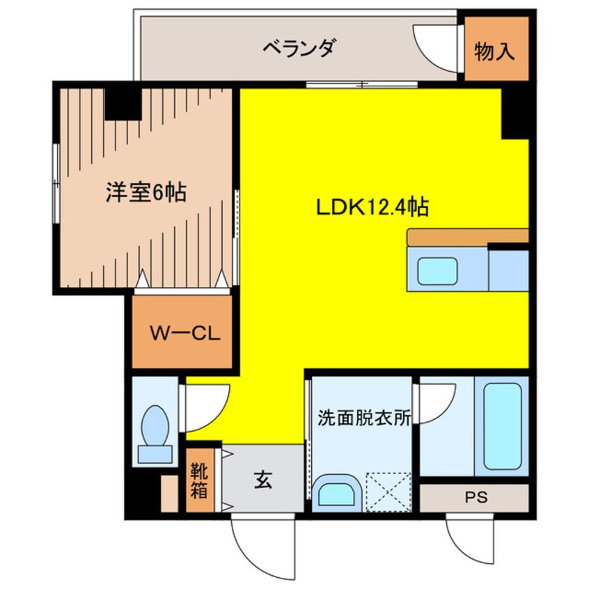 間取図 (仮)内間様共同住宅