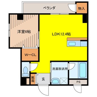 間取図 (仮)内間様共同住宅