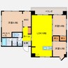 プランドールS.TⅡ 3LDKの間取り