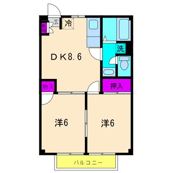 間取図 ガーデンプラザ日の出