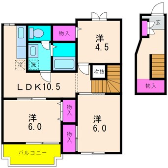 間取図 クレディアム