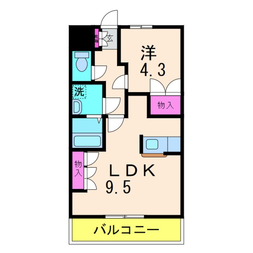 間取図 ローズハート