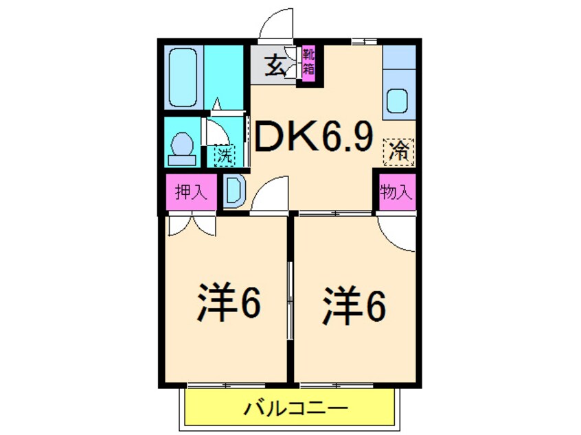 間取図 トラッドハイツ柏崎