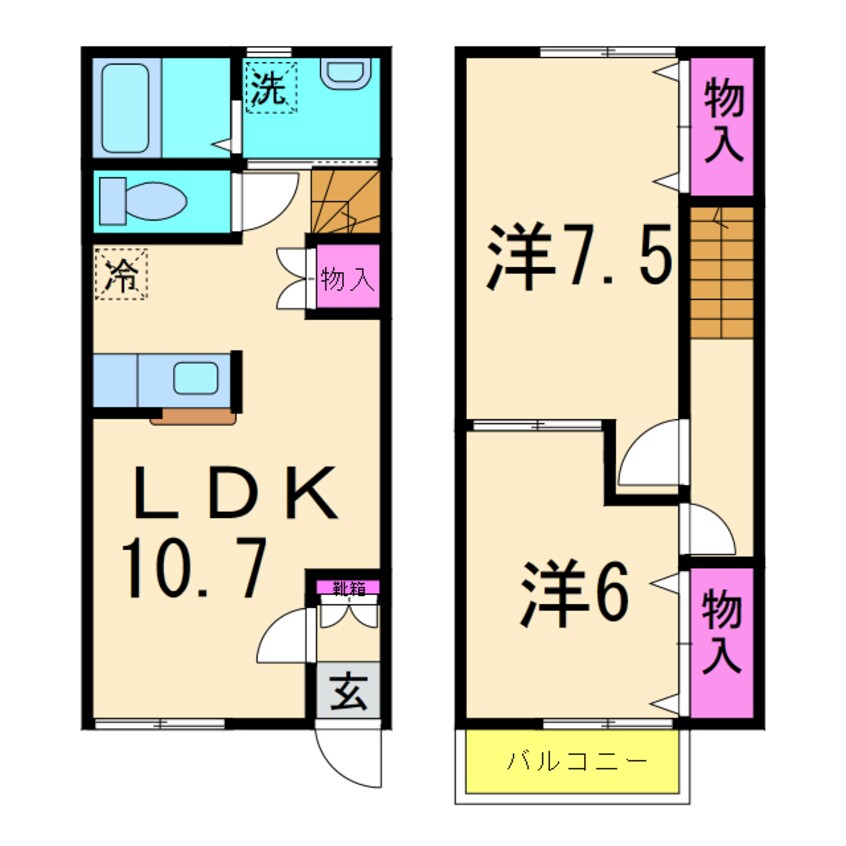 間取図 Familia　Ⅱ