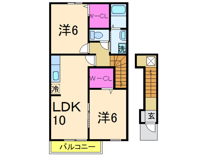 間取図 サンシャインⅤ