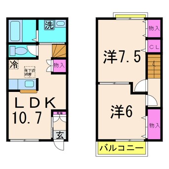 間取図 Armonia Ⅱ