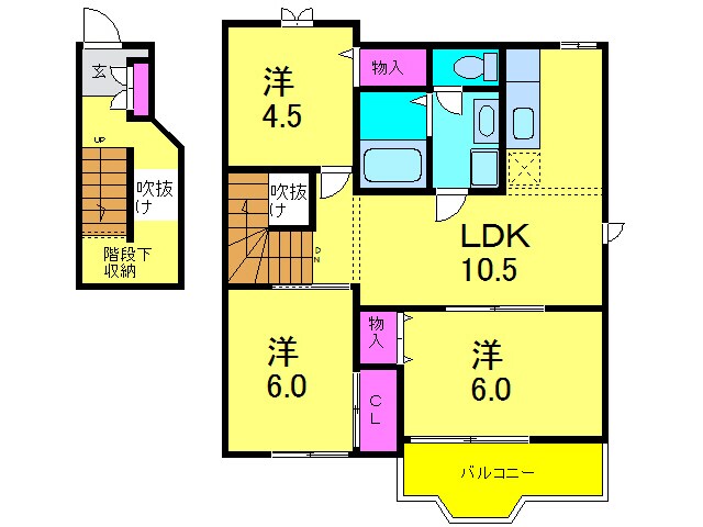 間取り図 グレースクレストⅡ