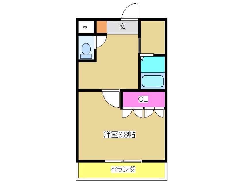 間取図 アクアマリン