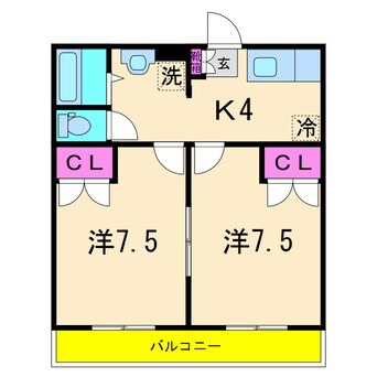 間取図 エンデバー