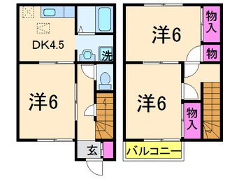 間取図 メゾンアジュール