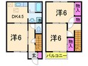 メゾンアジュールの間取図