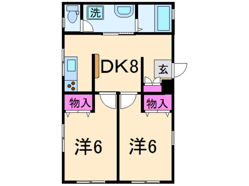 間取図 Mハウス