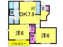 アルカンシエルⅠの間取図