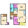 ブリズⅠ 2LDKの間取り