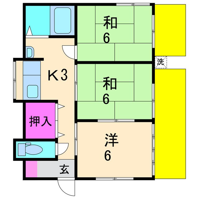 間取り図 叶荘