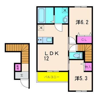 間取図 シャロームコートＪ