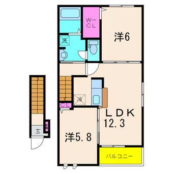 間取図 グランファミーユⅠ