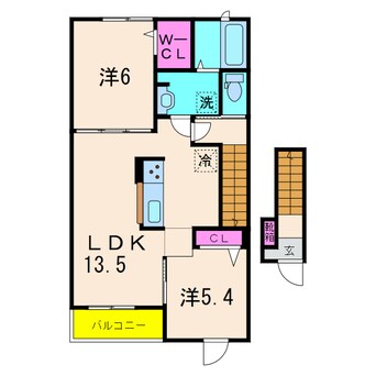 間取図 グランファミーユⅡ