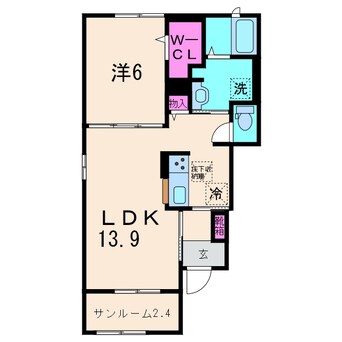 間取図 グランファミーユⅢ