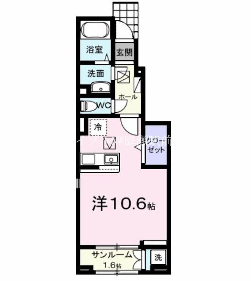 間取図 エムズガーデンＢ