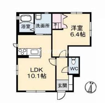 間取図 シャン・フルーレ　