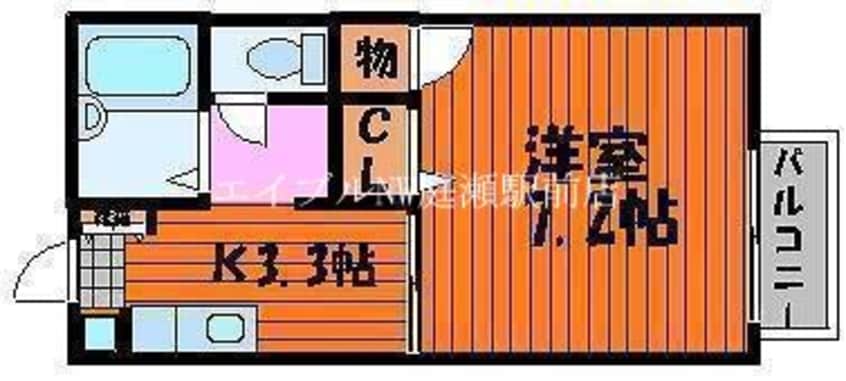 間取図 セフィラ北長瀬