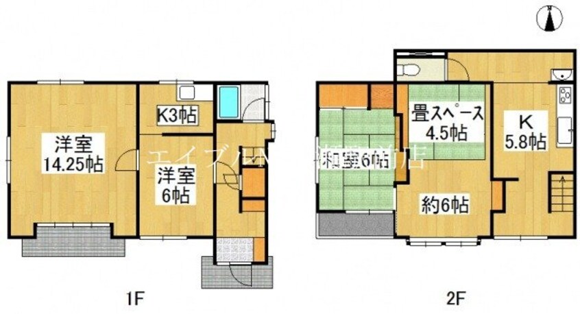 間取図 川入戸建