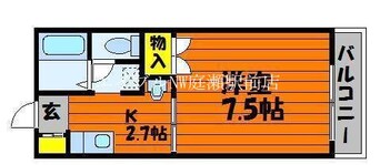 間取図 コロニーK　Ａ棟