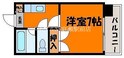 シャトレ平田の間取図