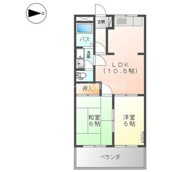 間取図 クオリティパレス