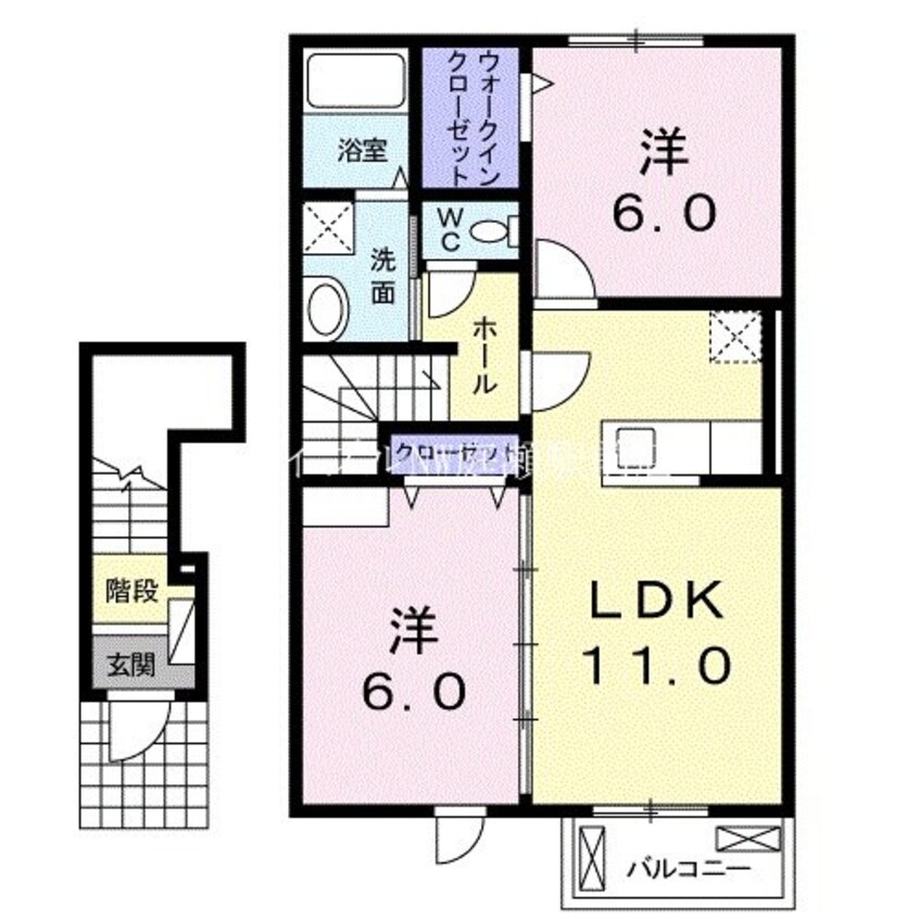 間取図 ブローテ