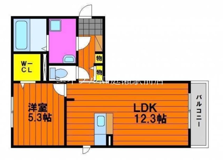 間取図 メナージュ