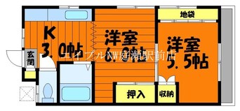間取図 メゾン　ド　ナカノ