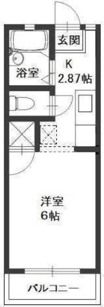 間取図 アンジェリーク松島