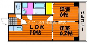 間取図 サニーヒルズ大福