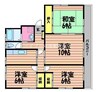 プリマヴェーラ 3LDKの間取り