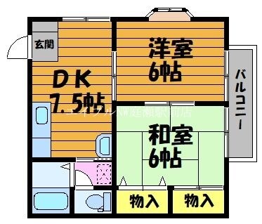 間取り図 コーポマム　B棟
