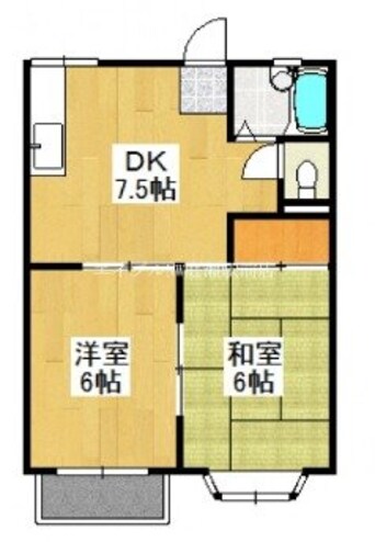 間取図 コーポピクニック
