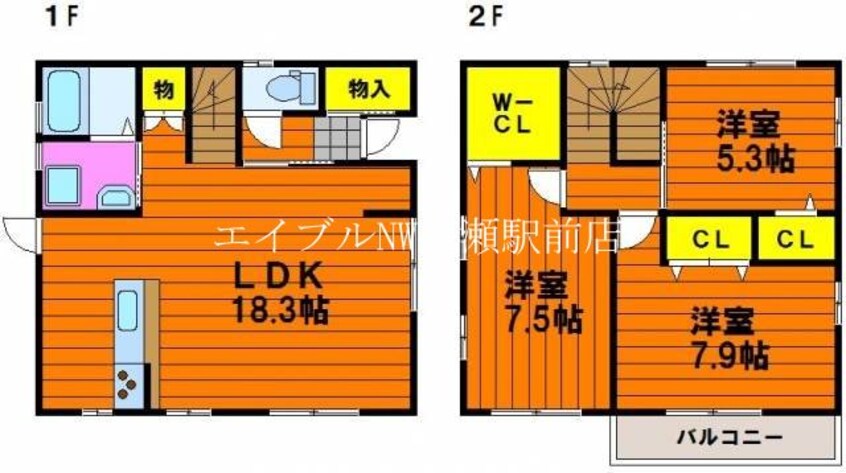 間取図 ブリリアンSOLO