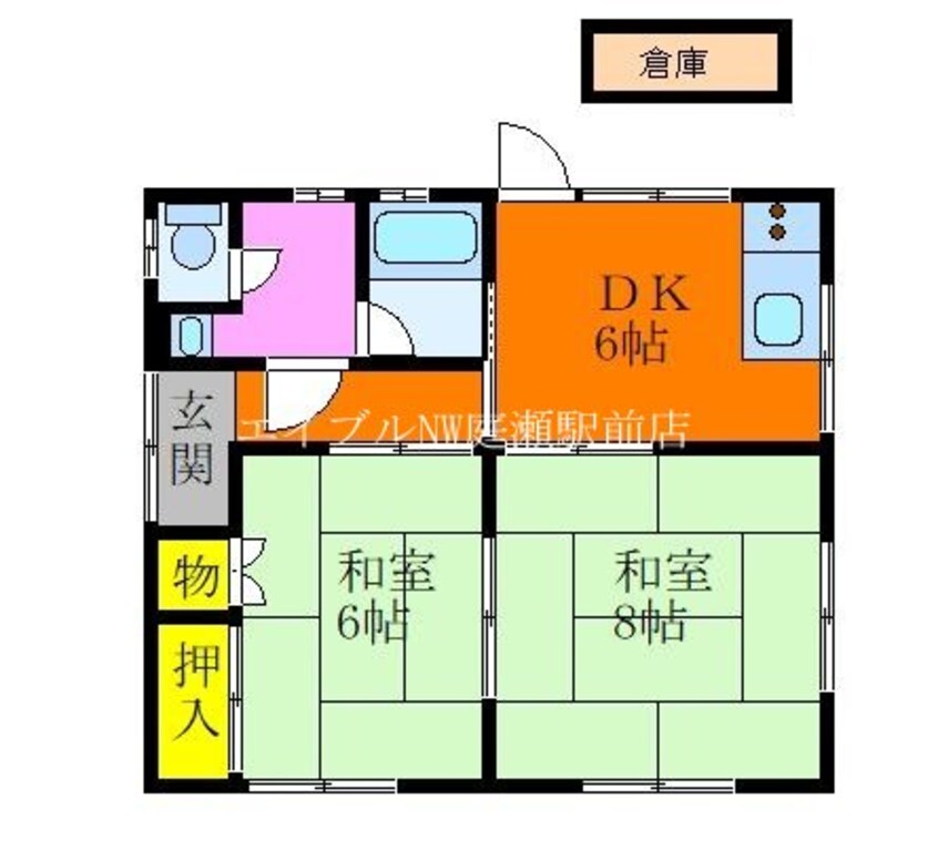 間取図 熊代アパート