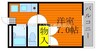 ForRent M1 1Kの間取り