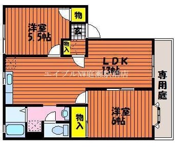 間取図 グリーンパーク西辛川Ｃ