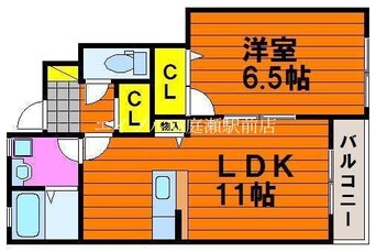 間取図 アルファ・陵南