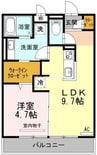 アースガーデンSOJA 1LDKの間取り